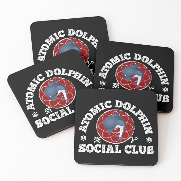 Item preview, Atomic Dolphin Social Club designed and sold by MaddFictional.