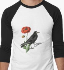Crow & Scissors Men's Baseball ¾ T-Shirt