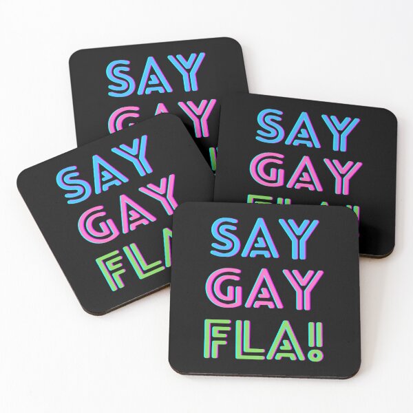 Item preview, Say Gay FLA! designed and sold by Caesar Dietrich.