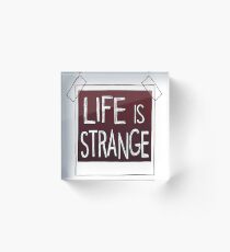 life is strange Acrylic Block