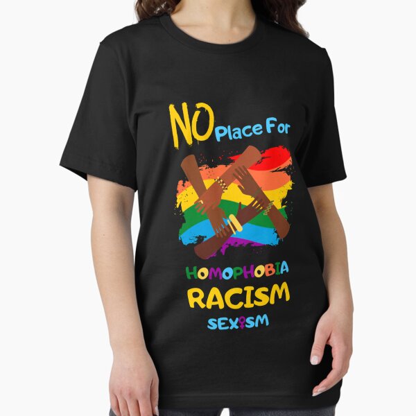 Artikel-Vorschau von Kein Platz für Homophobie, Rassismus, Sexismus, Hass, Aufkleber, T-Shirt, designt und verkauft von Caesar Dietrich.