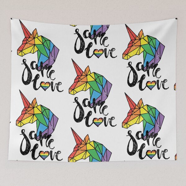 Item preview, Same Love Proud LGBT Rainbow designed and sold by Caesar Dietrich.
