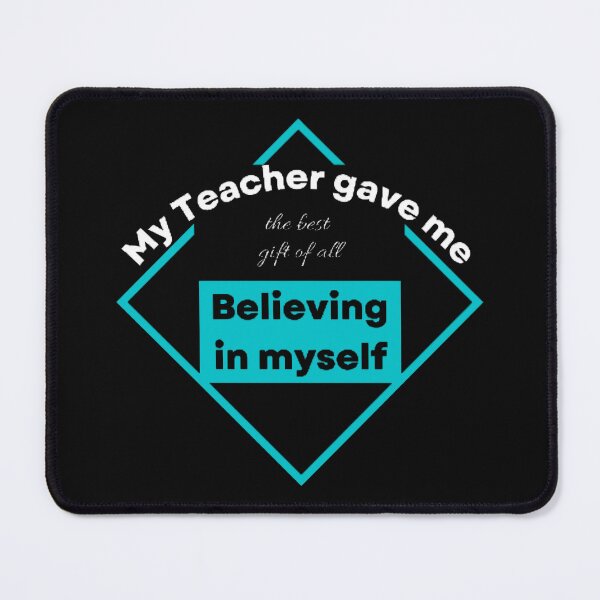 Item preview, My Teacher Gave Me The Best Gift Turquoise Best Teacher Design designed and sold by BestTeacher.