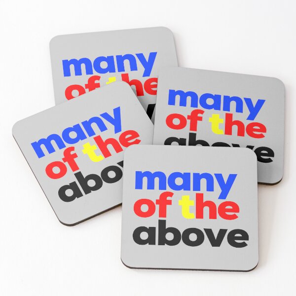 Item preview, Many of the Above. Polyamorous Pride designed and sold by Subtle Pride Shop.