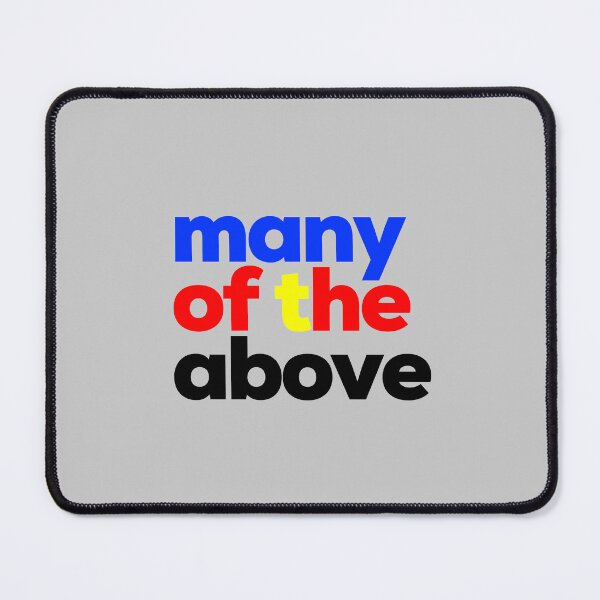 Item preview, Many of the Above. Polyamorous Pride designed and sold by Subtle Pride Shop.