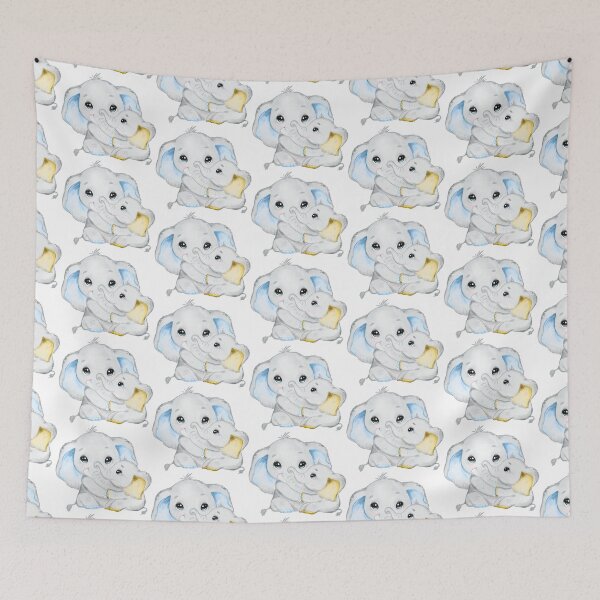 Item preview, Daddy and Baby Elephant designed and sold by MonkeyBizness.