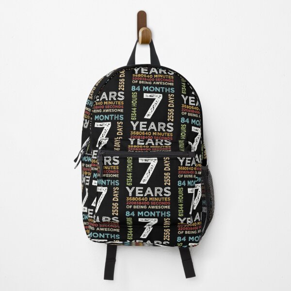 Item preview, Funny Kids 7th Birthday 7 Years Old Vintage Retro 84 Months Boys And Girls designed and sold by pedrored369.