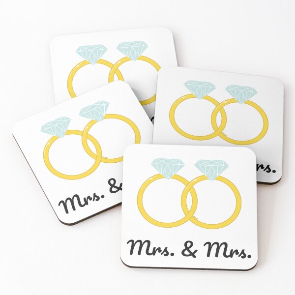 Item preview, Mrs. and Mrs. Rings designed and sold by HanaMariDesigns.