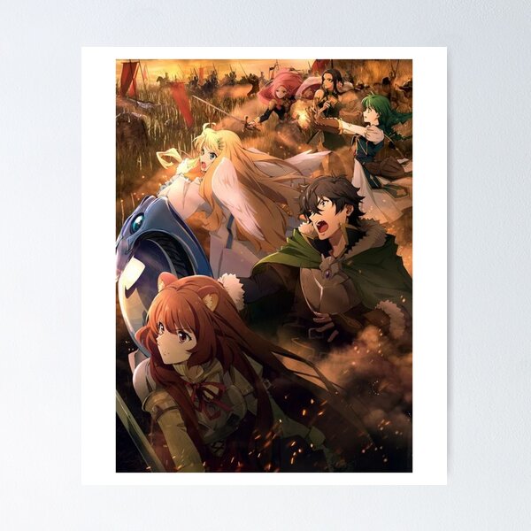 The Rising of the Shield Hero Debuts First Season 3 Poster
