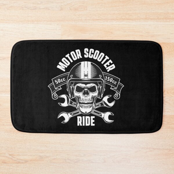 Item preview, Cool Mini bike 50cc 150cc Skull Helmet Moped GY6 Scooter designed and sold by CattlettArt.