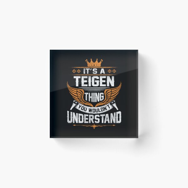 Item preview, Teigen Name T Shirt - Teigen Things Name Gift Item Tee designed and sold by lanawalton.