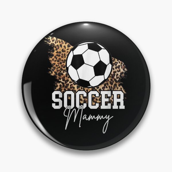 Item preview, Soccer Mammy Leopard Heart Funny T-Shirt designed and sold by nuzzilrhall.