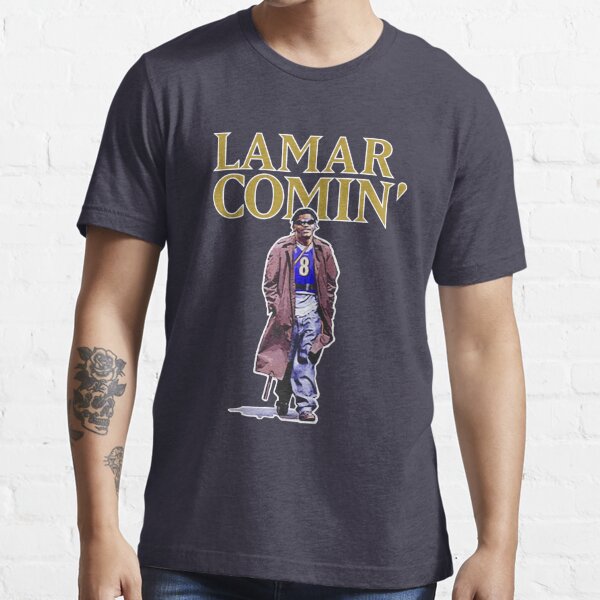 LAMAR JACKSON Vintage 90s Retro Graphic T-shirt Gift For Men Women All Size