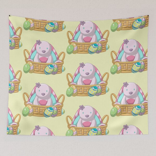 Item preview, Easter Bunny In Basket designed and sold by NLDStudios.