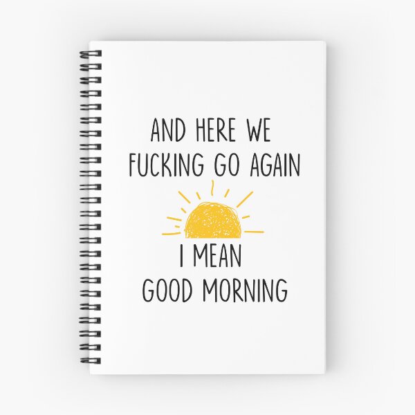 Item preview, And Here We Fucking Go Again I Mean Good Morning mug, Gag Gift, Funny Mugs, Sarcastic Gift, Mom Mug, Humor Mug Adult White designed and sold by Mrabetabdo.