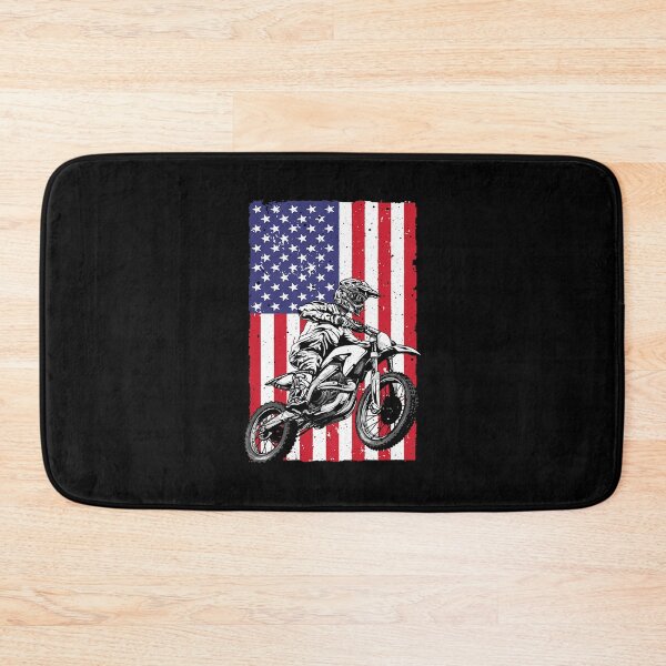Item preview, Cool Dirt Bike USA Flag - Dirt Bike Motocross Lovers designed and sold by caintati.