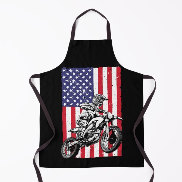 Item preview, Cool Dirt Bike USA Flag - Dirt Bike Motocross Lovers designed and sold by caintati.