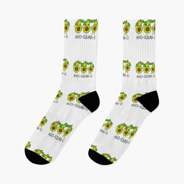 Item preview, Cute Avocado Girl Squad Kawaii Avo-Squad-O designed and sold by Purple Fern Art.