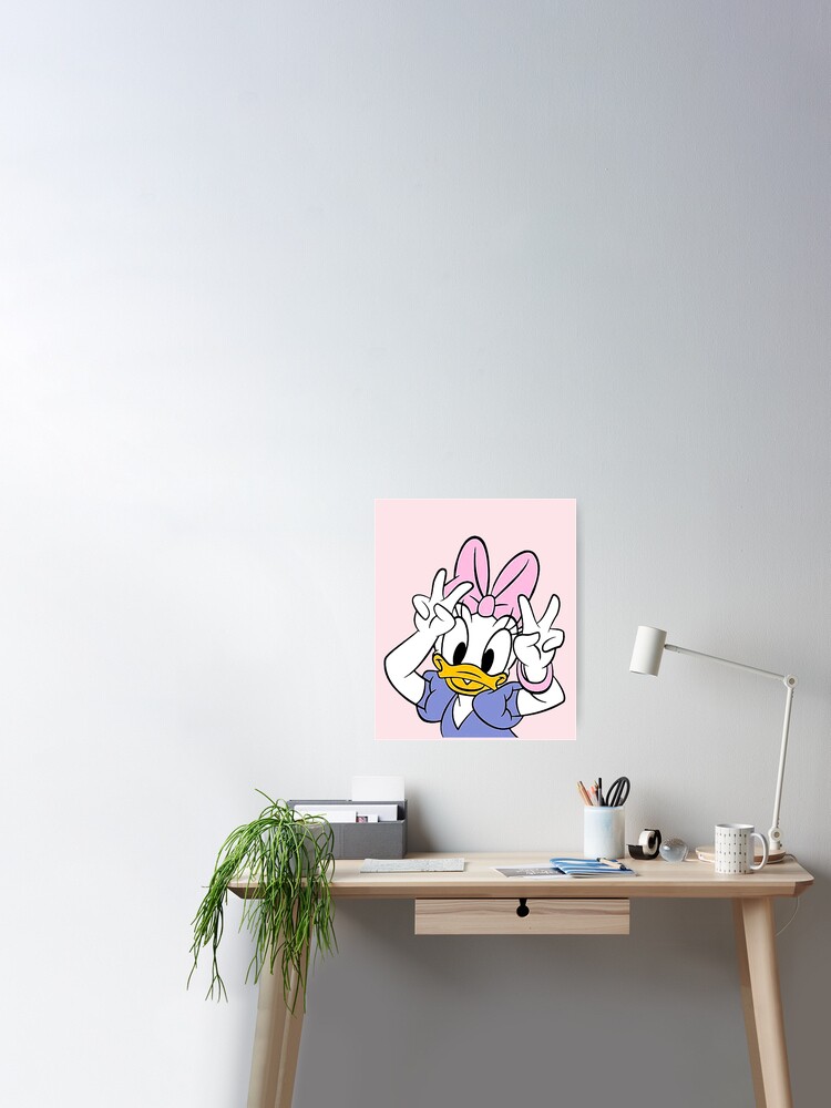 Daisy Duck Say Hi Cute Sticker for Sale by DonaldUS