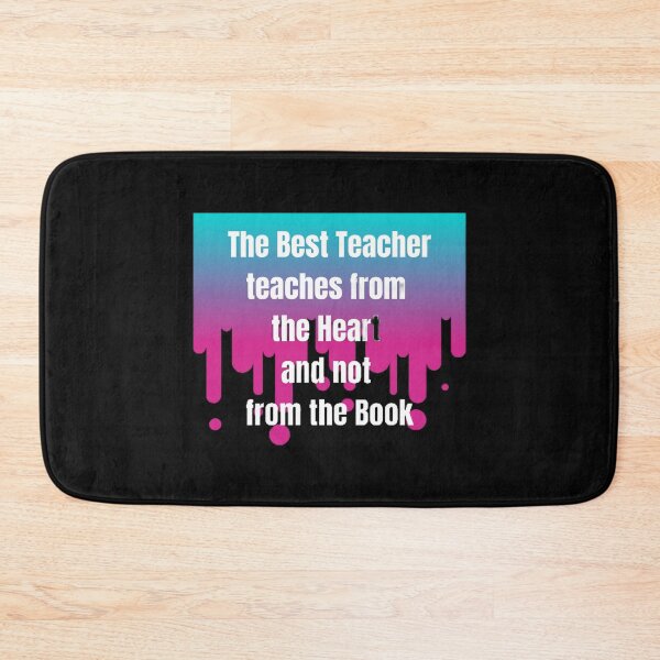 Artikelvorschau, Der beste Lehrer lehrt von Herzen. Best Teacher Design entworfen und verkauft von BestTeacher.