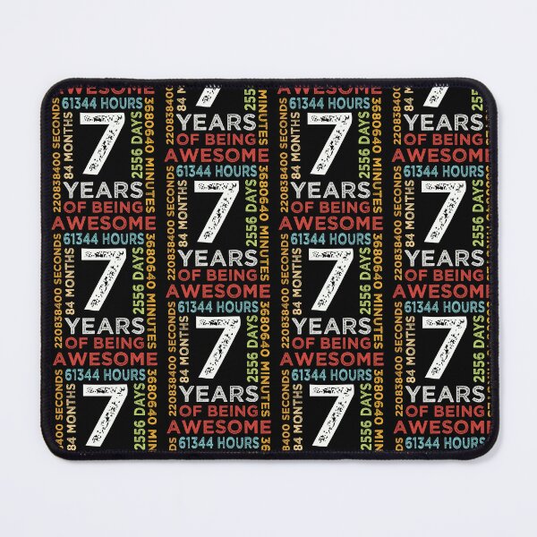 Item preview, Cool Kids 7th Birthday 7 Years Old Vintage Retro 84 Months Boys And Girls designed and sold by pedrored369.