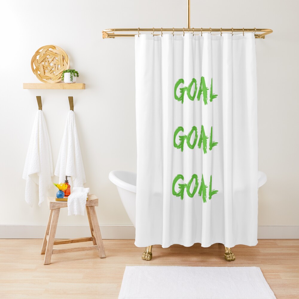 More discount price GOAL GOAL GOAL Shower Curtain CS-QPPLO83B