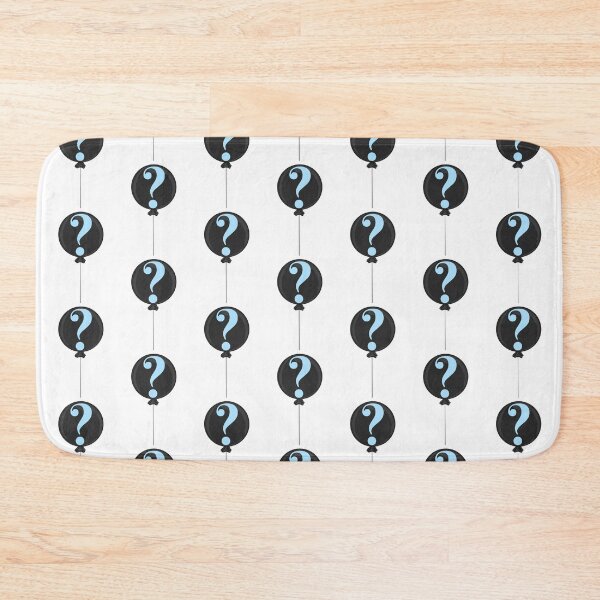 Item preview, Blue Question Mark Balloon designed and sold by missmann.