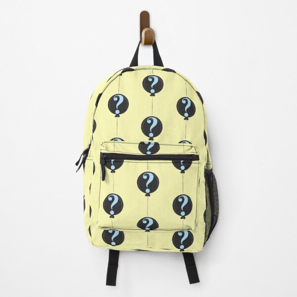 Item preview, Blue Question Mark Balloon With Yellow Background  designed and sold by missmann.