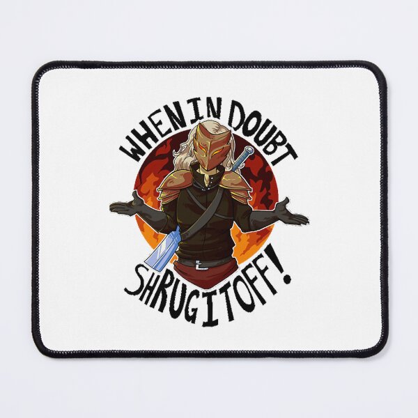 Item preview, Slay The Spire When In Doubt Shrug It Off Coffee Mug designed and sold by genana.