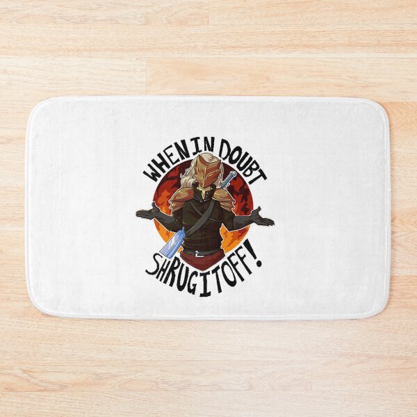Item preview, Slay The Spire When In Doubt Shrug It Off Coffee Mug designed and sold by genana.