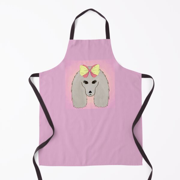 Item preview, Agatha the Silver Poodle with a Bow designed and sold by Mimi Foley.