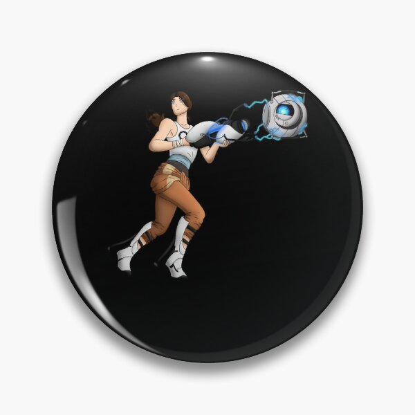 Item preview, Chell and Wheatley designed and sold by MichelFerguson.