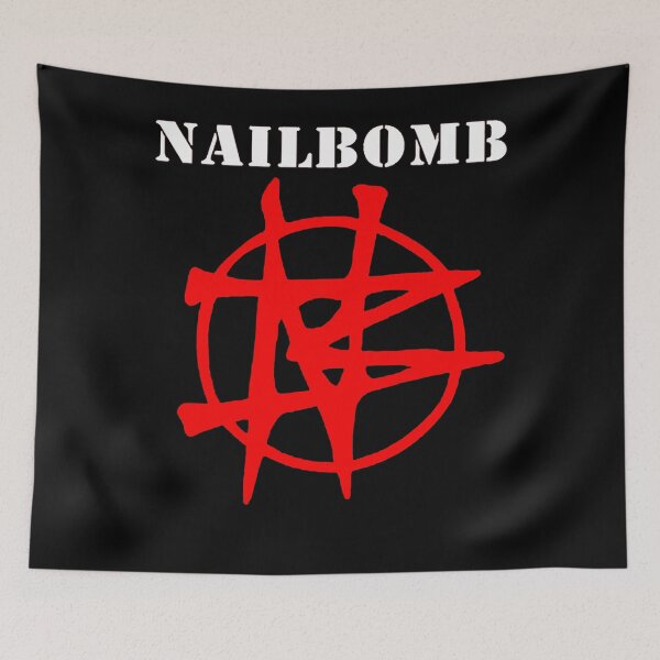 Item preview, Nailbomb Band Logo, Band name Nailbomb designed and sold by GelseyLacavai.