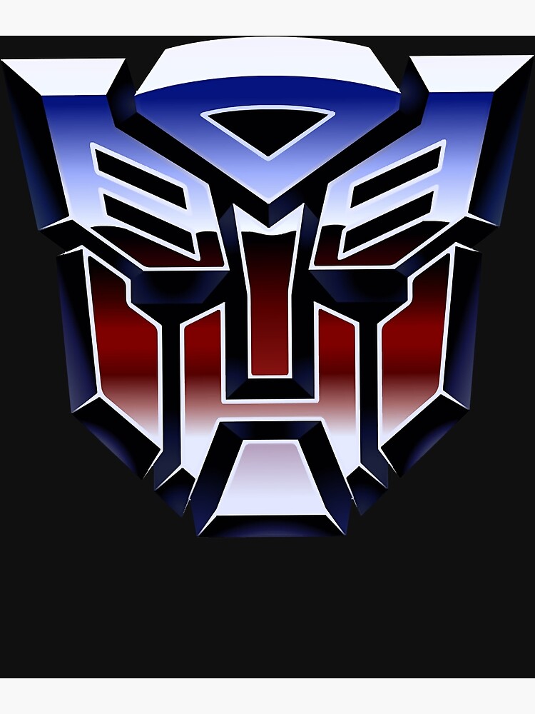 Autobot from Transformers Logo Black and White – Brands Logos