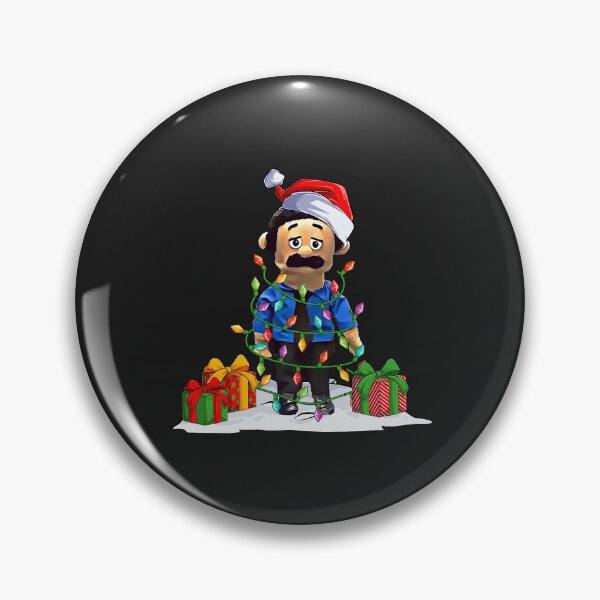 Item preview, Awkward Puppets Diego Christmas Sticker designed and sold by JeffreyMCombs.