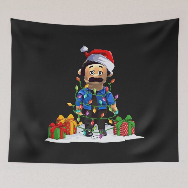 Item preview, Awkward Puppets Diego Christmas Sticker designed and sold by JeffreyMCombs.