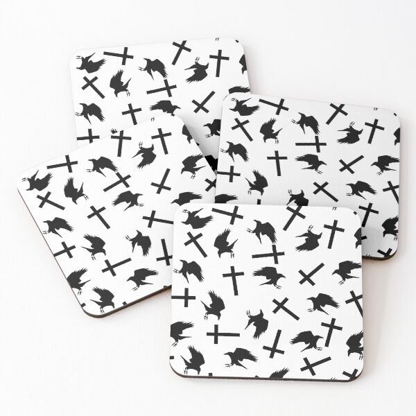 Item preview, Cross and Crows Print designed and sold by Lylabean22.