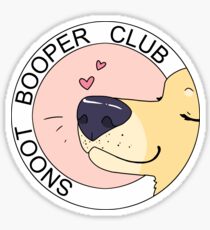 Snoot Booper Club Sticker