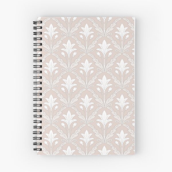 Item preview,  Regency style modern floral damask medallion pattern in neutral taupe beige and cream  designed and sold by FrancesPoff.