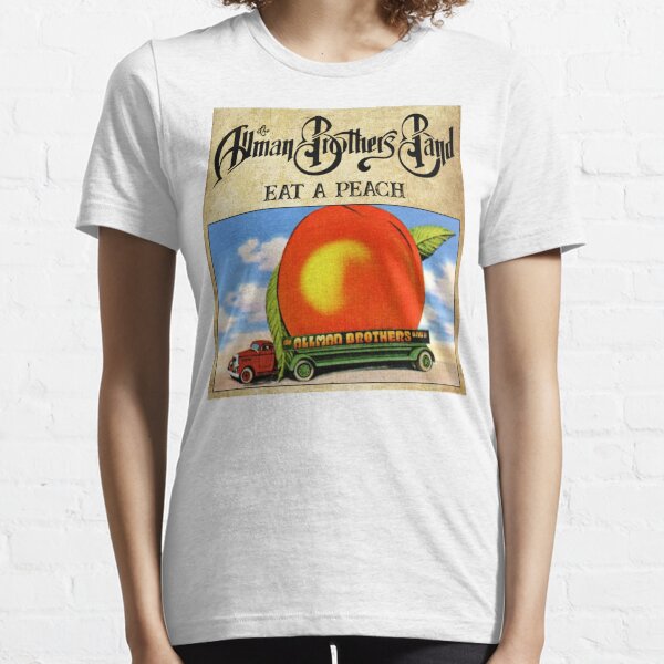 Details about   Allman Brothers Bros Eat A Peach Capricorn Record Label Women's T Shirt Tee 