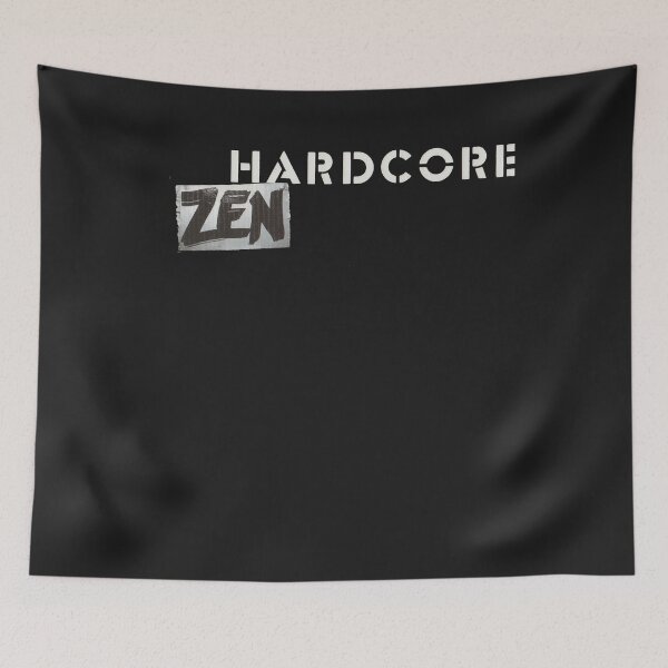 Item preview, Hardcore zen logo only t shirt or hoodie essential t shirt designed and sold by angusbt7081.