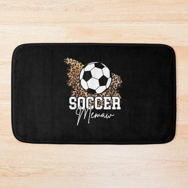 Item preview, Soccer Memaw Leopard Heart Funny T-Shirt designed and sold by nuzzilrhall.