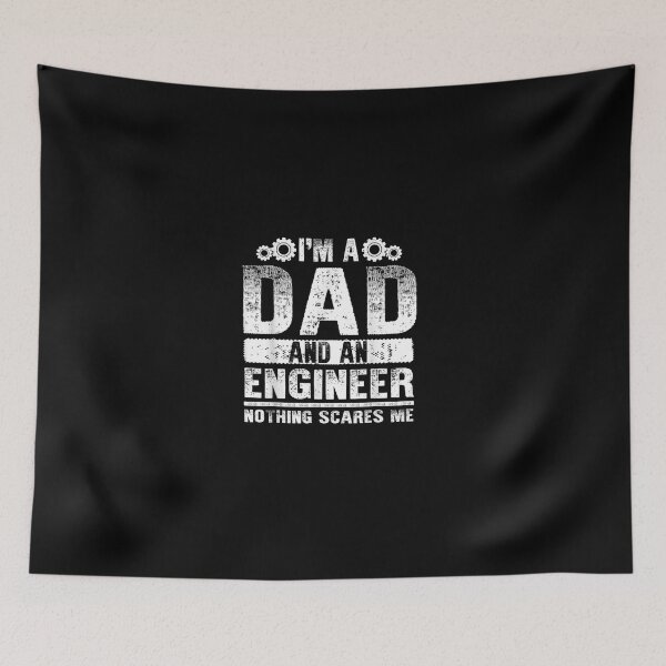 Item preview, Funny Engineer Dad Art For Men Father Day Engineering Lovers T-Shirt designed and sold by BerschEverett.
