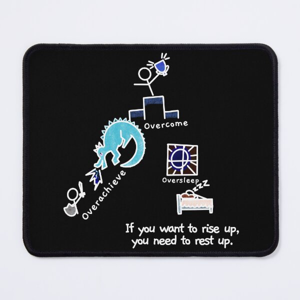Item preview, Overachieve. Overcome. Oversleep. designed and sold by O1RSH.