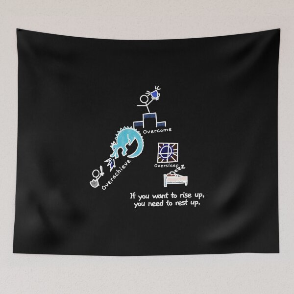Item preview, Overachieve. Overcome. Oversleep. designed and sold by O1RSH.