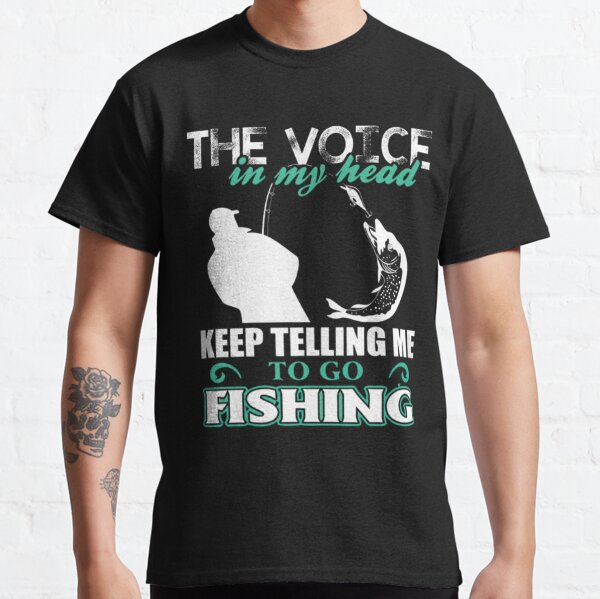 Tiny Fishing T-Shirts for Sale