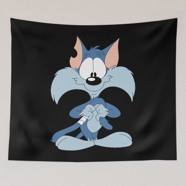 Item preview, Tiny Toons StickerFurrball cat   designed and sold by jarettexistence.