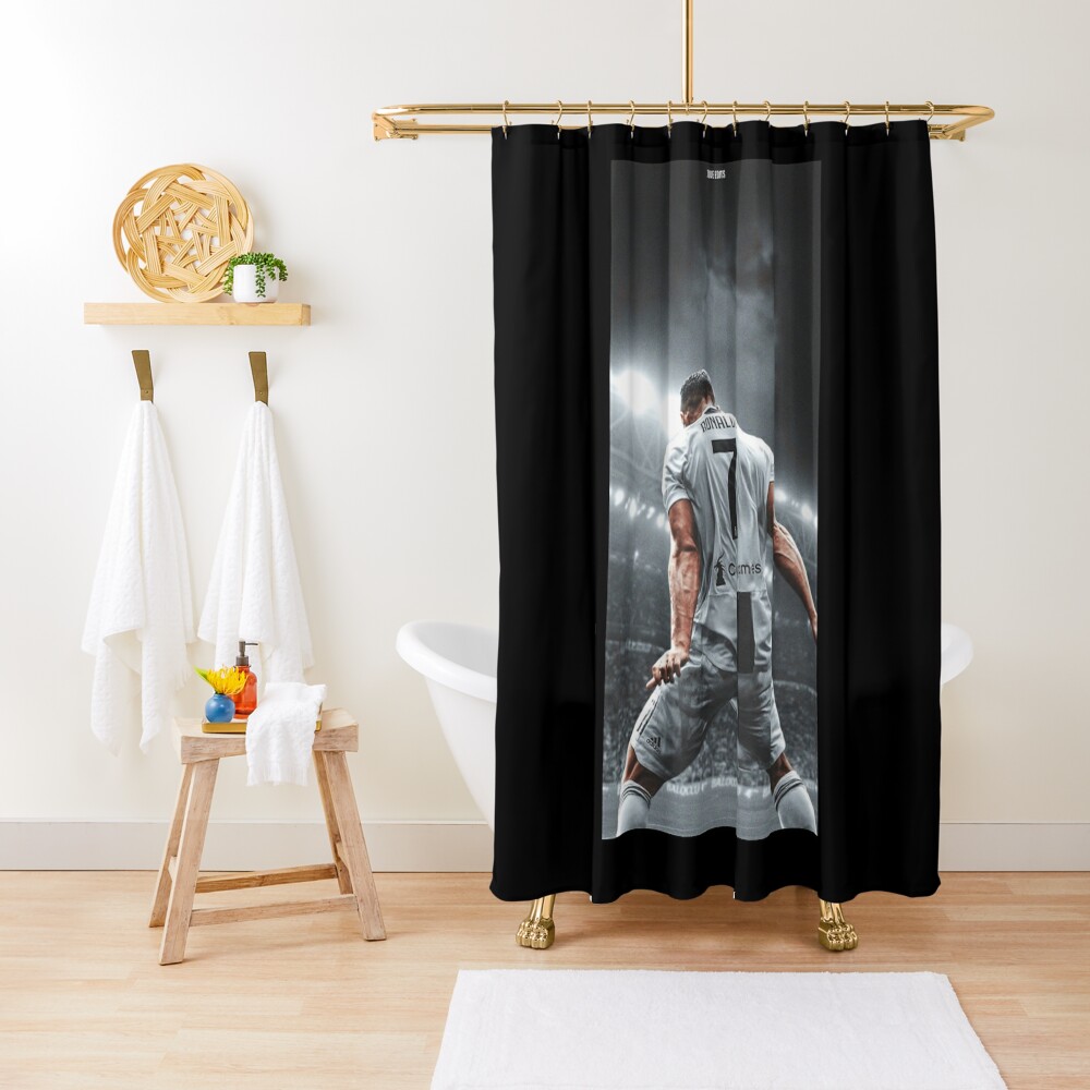 Latest Cristiano Ronaldo Fantastic Player Poster Shower Curtain CS-0P50EWXZ