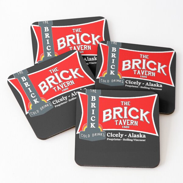 Item preview, The brick  northen exposure classic t shirt designed and sold by angusbt7081.