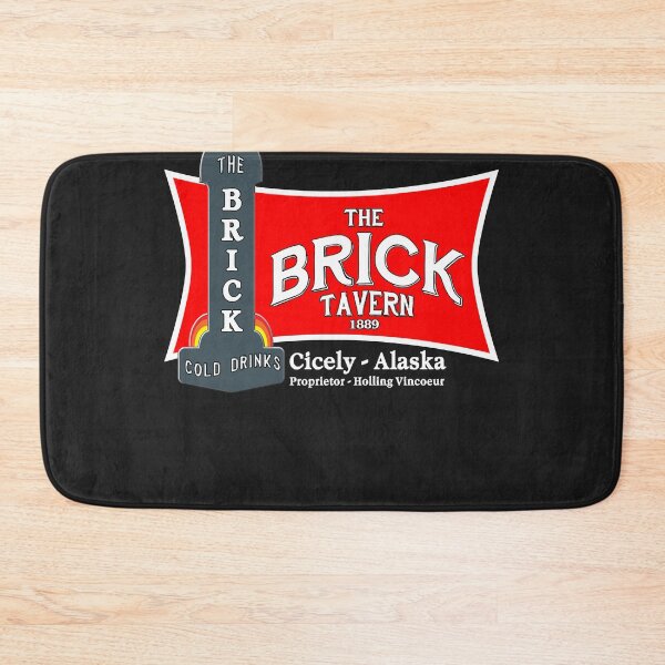 Item preview, The brick  northen exposure classic t shirt designed and sold by angusbt7081.